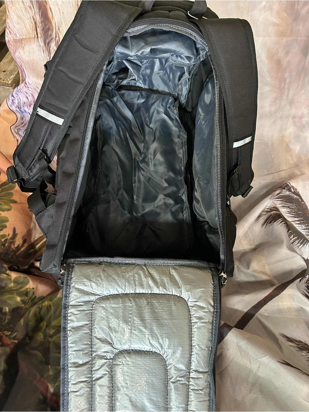 Men's Ski Boot Backpack - Black